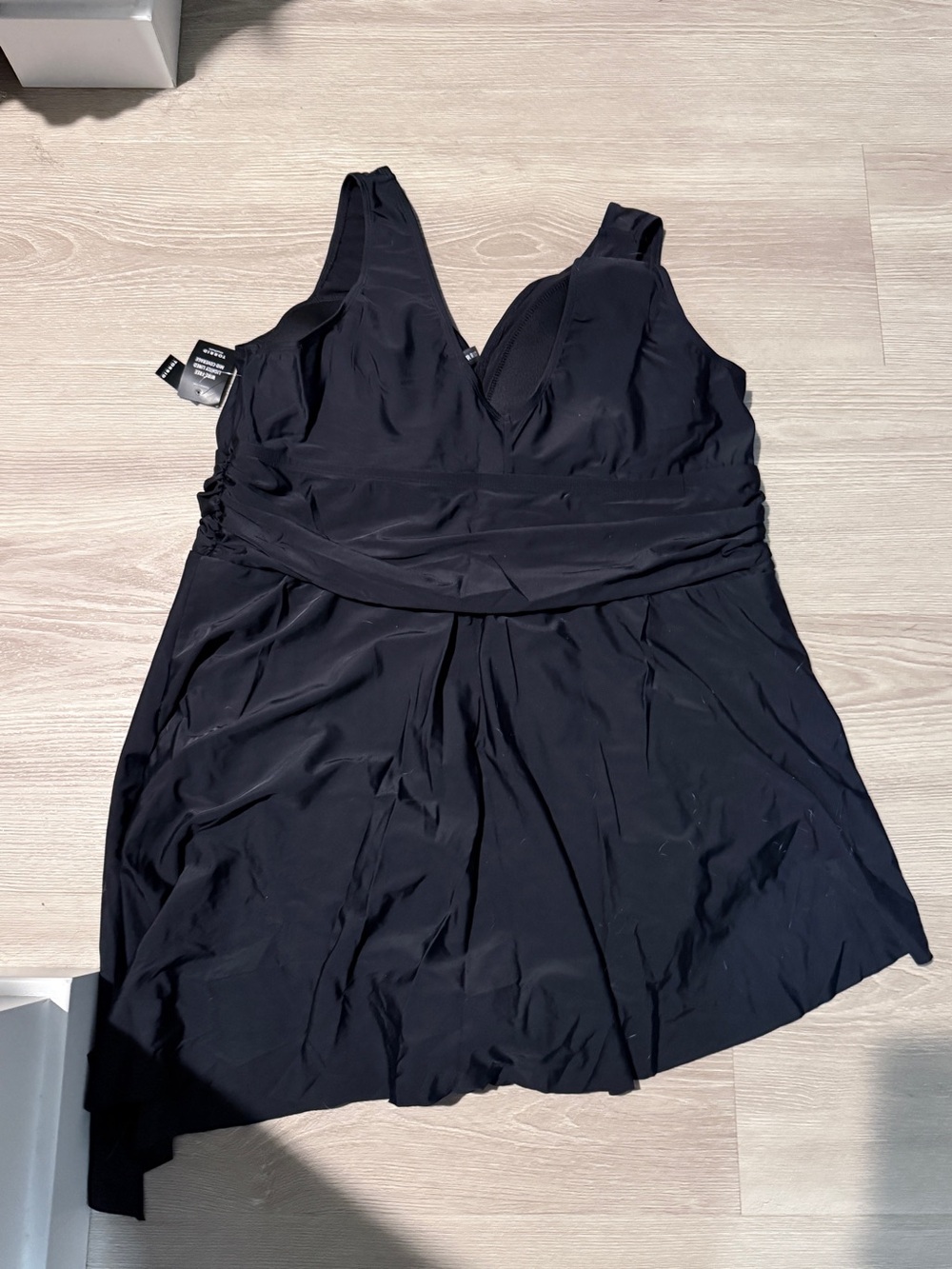 NWT Torrid Black One-Piece Swimdress Size 3 - Picture 2 of 4
